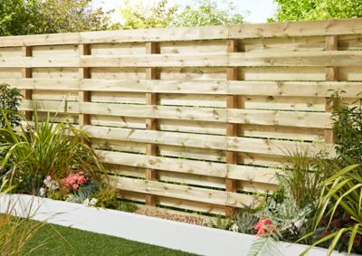 Poteau en bois Blooma vert 7 x 7 x h.180 cm