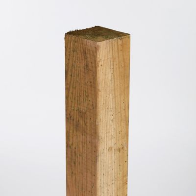 Poteau en bois Blooma vert 7 x 7 x h.240 cm