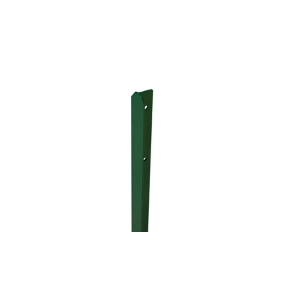 Poteau Grillage - Profilé en T - Coloris vert - l.30 mm x P.30 mm x H.1,75 m