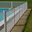 Poteau intermédiaire barrière de sécurité pour piscine