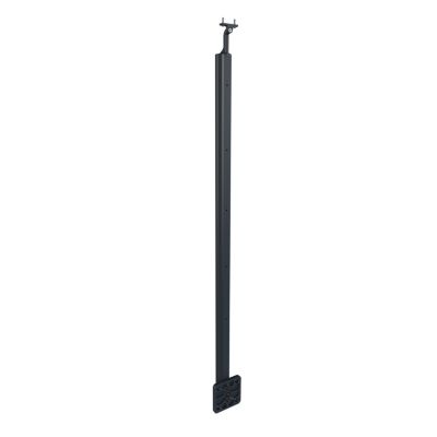 Poteau latéral aluminium anthracite Ral 7016 Kordo