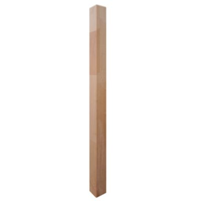 Poteau pour balustrade Locri en bois brut hêtre Castorama — free download