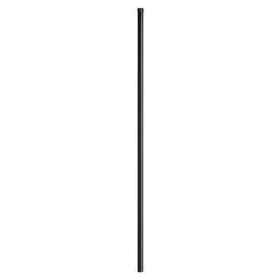 Poteau pour panneau grillagé ø48 mm h.0,7 m noir