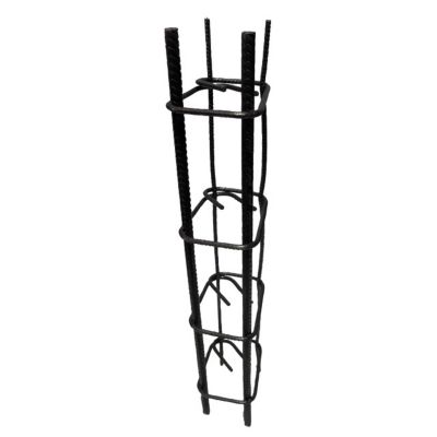 Poteau PX410 10 x 10 cm long.3 m chaînage renforcé