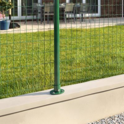 Poteau vert diamètre 48mm hauteur 1.10 M