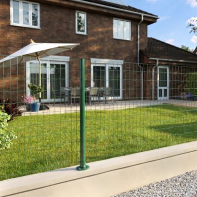 Poteau vert diamètre 48mm hauteur 1.30 M