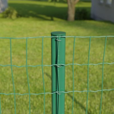 Poteau vert diamètre 48mm hauteur 1.80 M