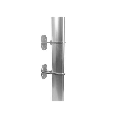 Poteau Voiles Ombrage Acier  Réglable 275cm  Fixation Murales Ulisse Maanta