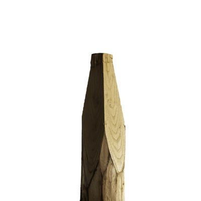 Poteaux noisetier pour clôture ganivelle H 1m50 lot de 4