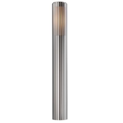 Potelet ALUDRA 95, Aluminium, Couleur Aluminium, E27, H.95.4, IP54 / NORDLUX Extérieur