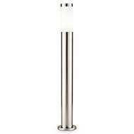 Potelet Blooma Hollis Blooma dimmable IP44 E27 15W H.80 cm Ø12,2 cm chrome