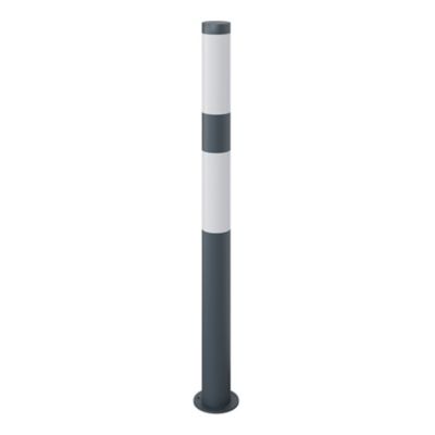 Potelet Callisto taille M LED intégrée 1600lm 25W IP44 GoodHome gris anthracite