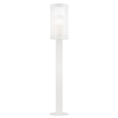 Potelet COUPAR, Aluminium, Couleur Blanc, E27, H.80, IP54 / NORDLUX Extérieur