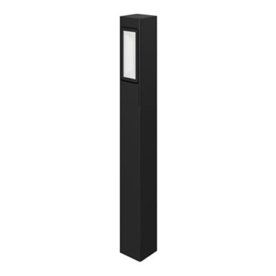 Potelet Davern LED intégrée 2000lm 20W IP65 GoodHome noir