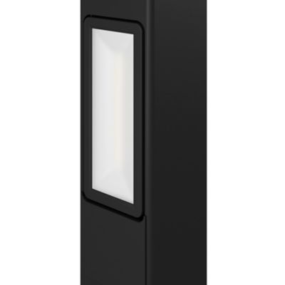 Potelet Davern LED intégrée 2000lm 20W IP65 GoodHome noir
