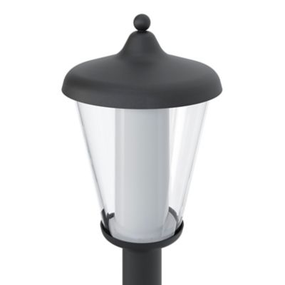 Potelet Haro LED intégrée 1000lm 11W IP44 GoodHome gris anthracite