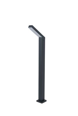 Potelet Kalari LED intégrée 1200lm 23W IP54 GoodHome gris anthracite