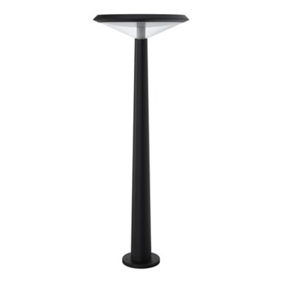Potelet Ortano LED intégrée 1100lm 20W IP44 GoodHome noir