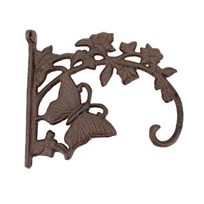 Potence murale papillon en fonte 20x4x17cm