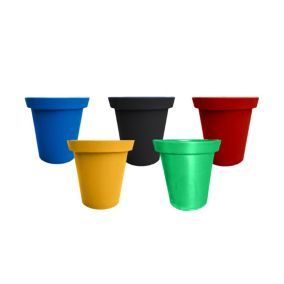 Pots de fleurs rond xxl delight 75l jo 2024-lot de 5