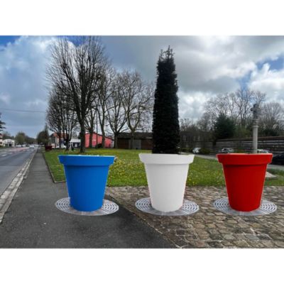 Potsde fleurs rond xxl delight 200l france - lot de 3