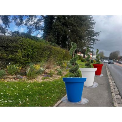 Potsde fleurs rond xxl delight 200l france - lot de 3