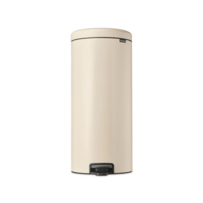 Poubelle à pédale coloris beige Brabantia NewIcon 30 L
