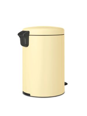 Poubelle à pédale coloris jaune Brabantia NewIcon 20 L