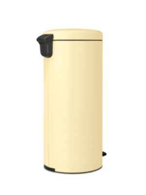 Poubelle à pédale coloris jaune Brabantia NewIcon 30 L