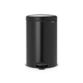 Poubelle à pédale coloris noir Brabantia NewIcon 20 L