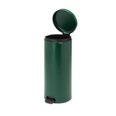 Poubelle à pédale coloris vert Brabantia NewIcon 30 L