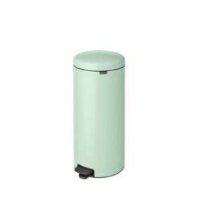 Poubelle à pédale coloris vert jade Brabantia NewIcon 30 L