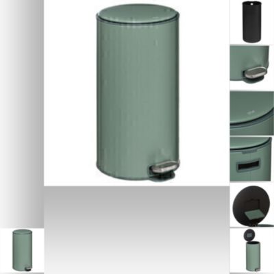 Poubelle à pédale rond Delta 5Five 30L vert