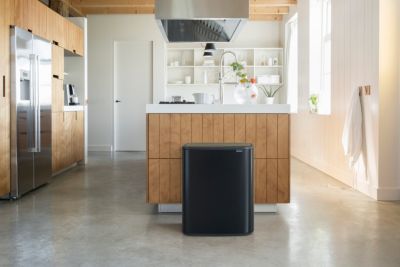 Poubelle à pression Brabantia Bo Waste Bin 60 L noir