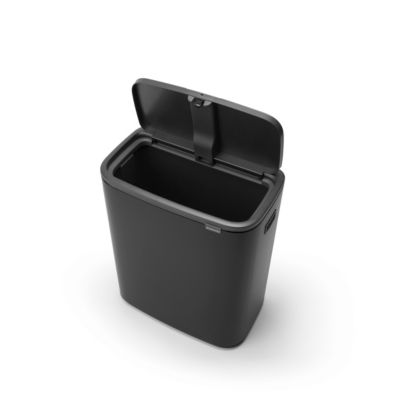 Poubelle à pression Brabantia Bo Waste Bin 60 L noir