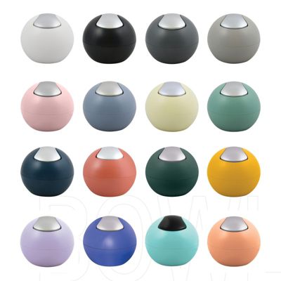 Poubelle à  bascule BOWL MATT 1L Rouge mat Spirella