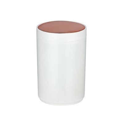 Poubelle à  bascule LENA 5L Blanc MSV