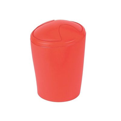 Poubelle à  bascule MOVE 5L Frosty Rouge Spirella