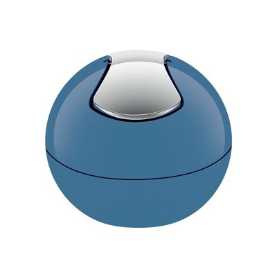 Poubelle à  bascule PP BOWL 1L Bleu Denim Spirella