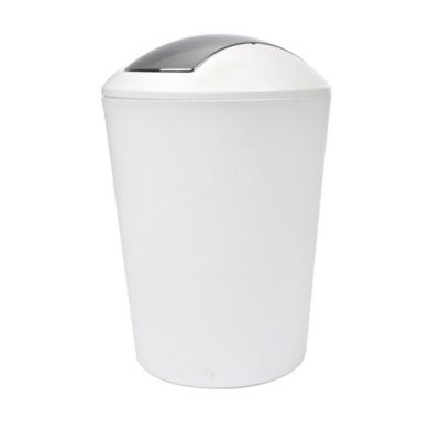 Poubelle à Bascule "Vitamine II" 5L Blanc