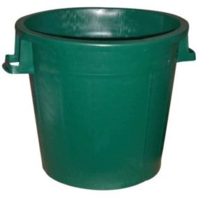 Poubelle d'extérieur sans couvercle - 50 L - vert