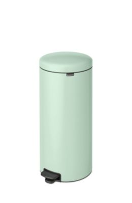 Poubelle de cuisine 30L Brabantia en acier coloris noir ouverture à pédale Ø.38 x H.67,9 cm