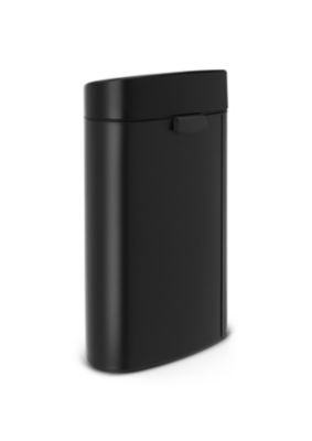 Poubelle de cuisine à ouverture automatique Brabantia Touch Bin noir