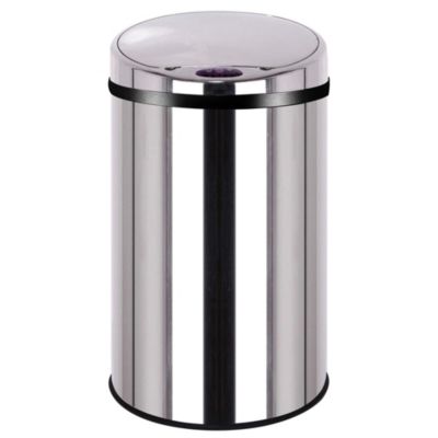 Poubelle de cuisine à ouverture automatique Kitchen Move Artic inox 30 L