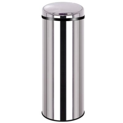 Poubelle de cuisine à ouverture automatique Kitchen Move Artic inox 50 L
