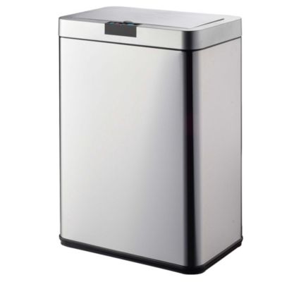 Poubelle de cuisine à ouverture automatique Kitchen Move Daytona inox 60 L