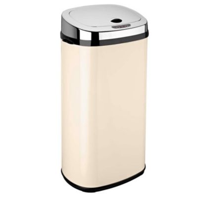 Poubelle de cuisine à ouverture automatique Kitchen Move Largo crème 42 L