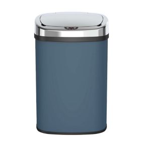 Poubelle de cuisine à ouverture automatique Kitchen Move Majestic gris 58 L