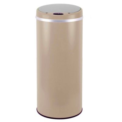 Poubelle de cuisine à ouverture automatique Kitchen Move Soho taupe 42 L