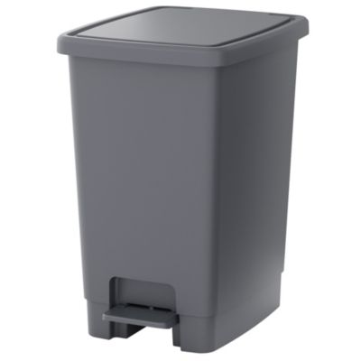 Poubelle de cuisine à pédale Bucket Sundis coloris anthracite 30 L
